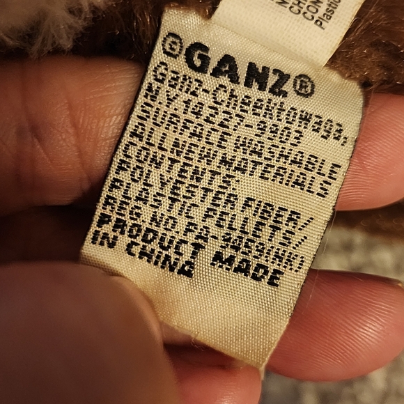 Ganz Webkinz Brown Reindeer Moose Plush Stuffed Animal Collectible Small EUC - Picture 4 of 6